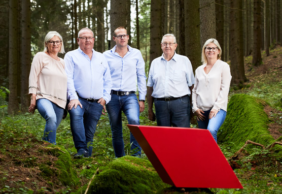 Familie Bruckner im Waldviertler Wald